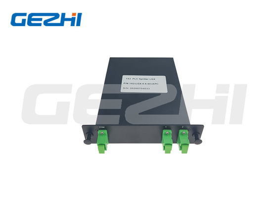 Separatore a fibra ottica tipo a cassetta dello SpA del contenitore di ABS del separatore 1x2 dello SpA di LGX FTTH