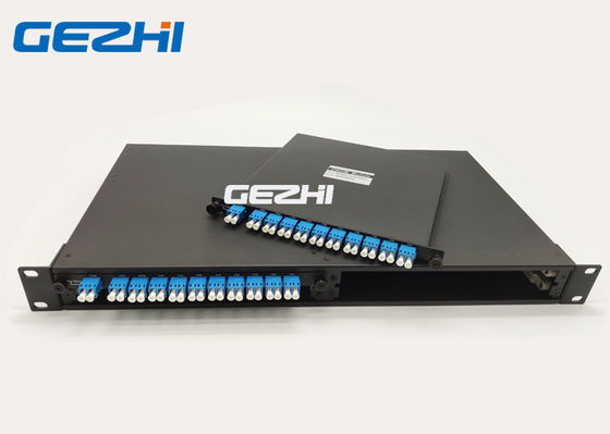La fibra doppia inserisce il WDM denso C21 di 4CH 100Ghz all'adattatore del PC di C24 LC