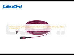 MPO 8 Core OM4 Multimode Patch Cable Series MPO LC Patch Cord Pigtail