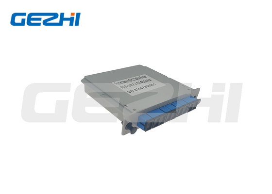 Carta a fibra ottica della cassetta del separatore 1x8 dello SpA di G657A che inserisce modulo