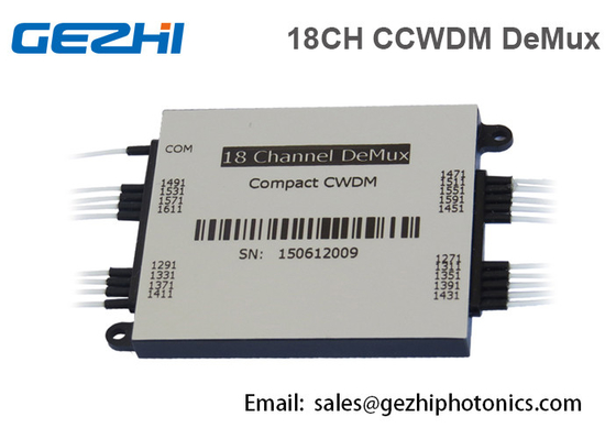comprare 18CH multiplexor passivo ottico del modulo del compatto CWDM Mux Demux online manufacture