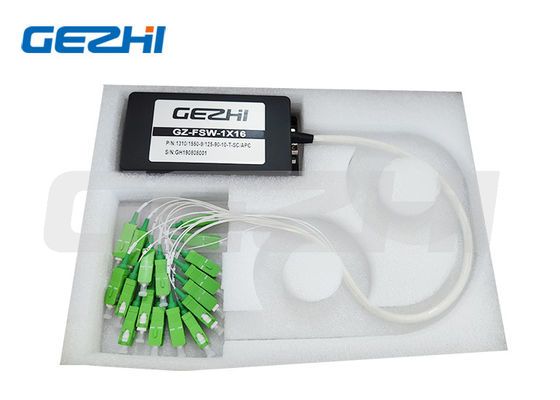 comprare Switch ottico a fibra multicanale 1x16 con lunghezza d'onda personalizzabile e bassa perdita di inserzione fabbricazione online