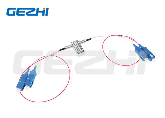 comprare Switch ottico in fibra 3V 2x2B con lunghezza d'onda 1260-1650nm e controllo latching o non-latching fabbricazione online
