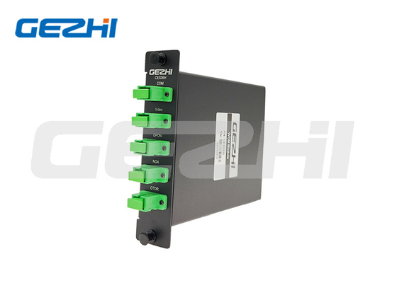 comprare Bassa perdita di inserzione Filtro WDM GPON 1310/1490 XGS-PON 1270/1577 Video 1550 OTDR 1625nm WDM filtro wdm1r Modulo online manufacture