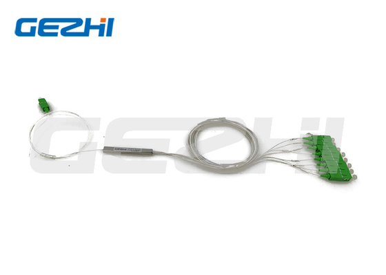 comprare metropolitana ottica di acciaio inossidabile del separatore dello SpA della fibra 1X8 con il connettore dello Sc online manufacture