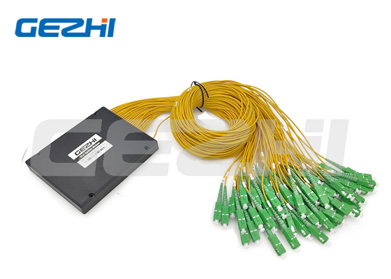 comprare Modulo di fibra ottica dell'ABS del separatore dello SpA dell'OEM 1x64 G657A1 SC/APC a forma di scatola online manufacture