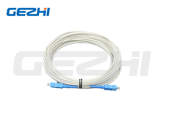 comprare Cavo di toppa a fibra ottica duplex corazzato del saltatore SC/LC/FC/ST del cavo di toppa di FTTH OM1 online manufacture