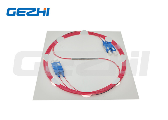 comprare 1310nm/1550nm accoppiatore di mantenimento di alta polarizzazione di isolamento 2X2 per la rete ottica online manufacture