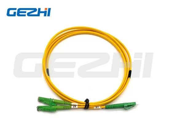 comprare Connettore giallo del cappuccio del metallo di serie APC del cavo della toppa di Outjacket E2000 online manufacture