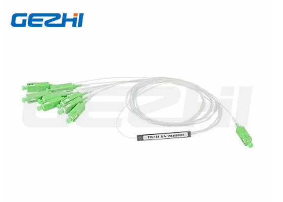 comprare 1x8 perdita di 10,3 dB SC/APC G657A1 Splitter PLC a fibra ottica di tipo acciaio (60*7*4mm) in FTTx online manufacture