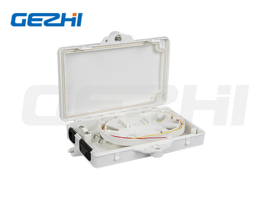 comprare 4 Fibre Splicing Fibre Optic Termination Box 2 Core ABS PC Plastic Flame Retardant online manufacture
