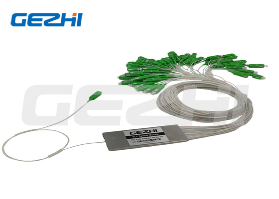 comprare 1x64 PLC Splitter Lunghezza d'onda 1260 - 1650nm Fibra tipo PLC Splitter ottico online manufacture