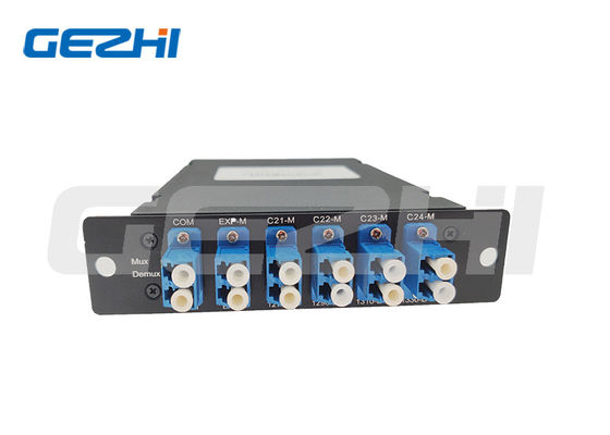 comprare Modulo 8CH DWDM Pacchetto scatola LGX DWDM Mux Demux Doppia fibra con LC UPC fabbricazione online