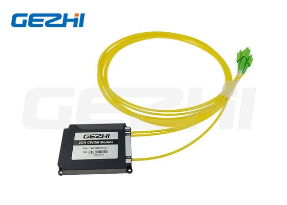 comprare 1510nm 1550nm 2CH CWDM Multiplexer Module scatola ABS 100X80X10mm online manufacture