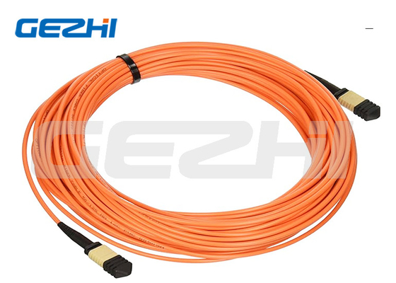 comprare LSZH Fibra ottica patch cord 24F MPO femmina a MPO femmina 3,0 mm cavo tronco online manufacture