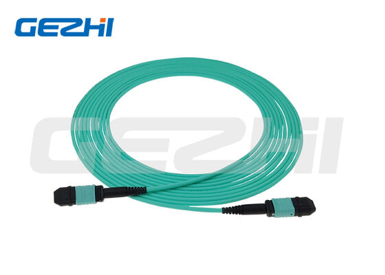 Acquistare MPO Patch Cord OM3 Multimode 50/125μm con conteggio delle fibre 8F /12F /24F e connettore MPO/MTP per data center ad alta densità fabbricazione online