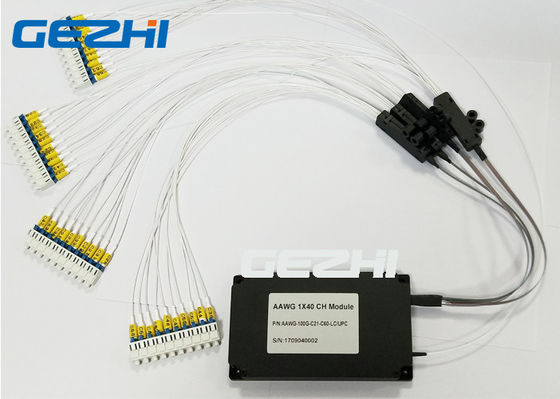 comprare modulo DWDM Mux Demux di 100GHz C60 1x40 CH AAWG online manufacture