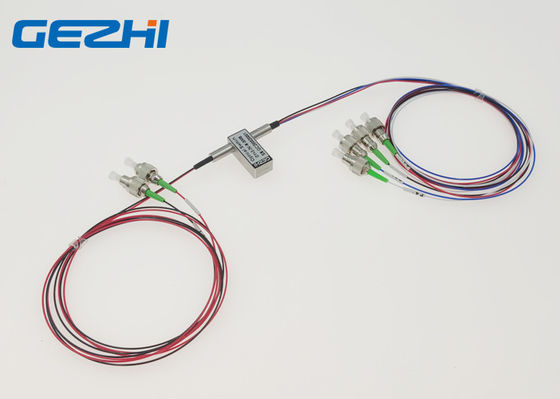 comprare 1550nm 1 il metro FC/APC si raddoppia commutatori di fibra ottica 2x4 online manufacture