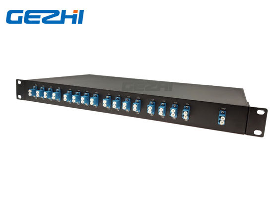 comprare fibra doppia a 19 pollici 1x16 DWDM Mux Demux della rete del supporto di scaffale 1U online manufacture