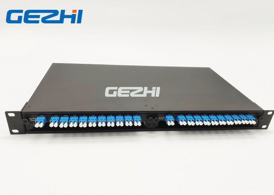 comprare 4 modulo del supporto di scaffale della scanalatura 1U 100Ghz 8CH DWDM Mux Demux online manufacture