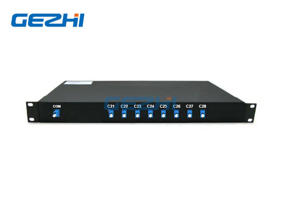 comprare Multiplexor denso passivo di divisione di lunghezza d'onda della fibra di 8 CH uno online manufacture