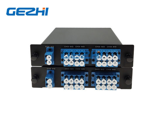 comprare La fibra due si raddoppia 8 modo C28 DWDM ottico Mux Demux online manufacture