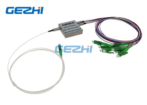 comprare commutatori ottici non chiusi meccanici della fibra 1650nm 1x8 online manufacture