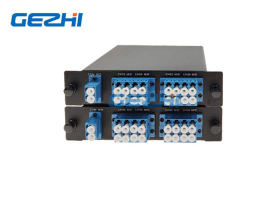 Cassetta a fibra ottica bassa dei moduli LGX dell'attrezzatura 1x8 CWDM di PDL