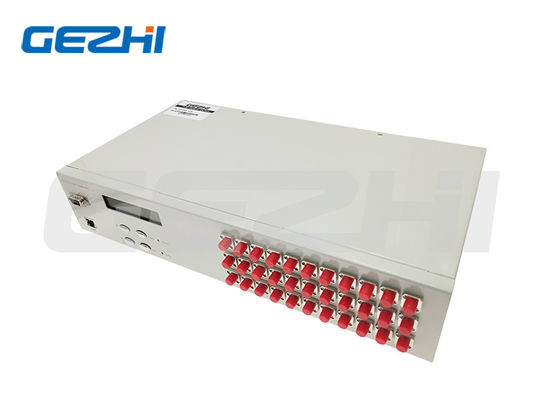 RJ45 Ethernet Remote Management 1x32 Ports Fiber Optical Switch con bassa perdita di inserimento per reti ottiche