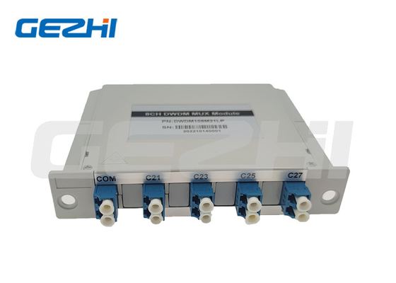 Alta qualità 3 anni della garanzia 8 di modulo di fibra ottica dei canali DWDM Mux/Demux per CATV