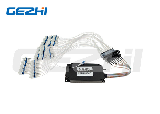 1x96 connettore del modulo LC/UPC di Manica AAWG DWDM con il contenitore di metallo