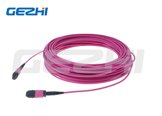 Prodotto FTTH Multiple Mode MPO OM4 Patch La lunghezza del cavo può essere personalizzata Perdita di inserzione