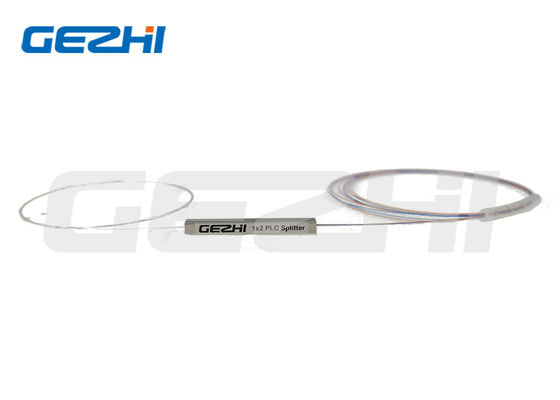 1260-1650nm 1x2 Splitter Ottico PLC a Fibra Nuda con Fibra G657A1 per Applicazioni FTTH