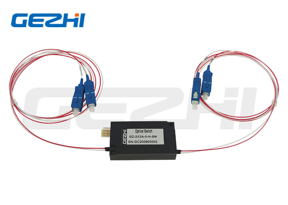 Commercio all'ingrosso 2x2B Bypass interruttore meccanico in fibra ottica