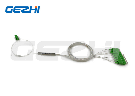 Componenti passivi a fibra ottica del mini tipo SC APC 1x8 PLC Splitter per FTTH