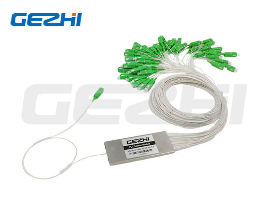 1×64 Single Mode Blockless PLC Splitter Splitter in fibra ottica per reti FTTX
