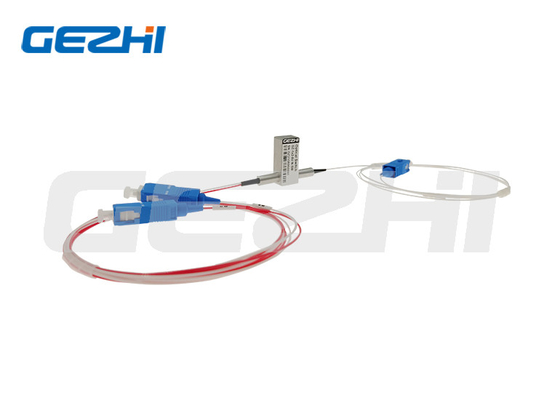 1X2 con di chiusura ottico meccanico/senza del commutatore 1310/1550nm MP 5V 0.5m connettore