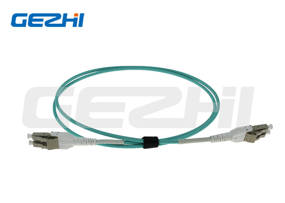 Telecom/Data Center LC OM3 MPO Fiber Optic Patch Cord con giacca in PVC/LSZH