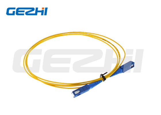 Sc/UPC a fibra ottica semplice del cavo di toppa LSZH allo Sc/UPC per LAN/CATV
