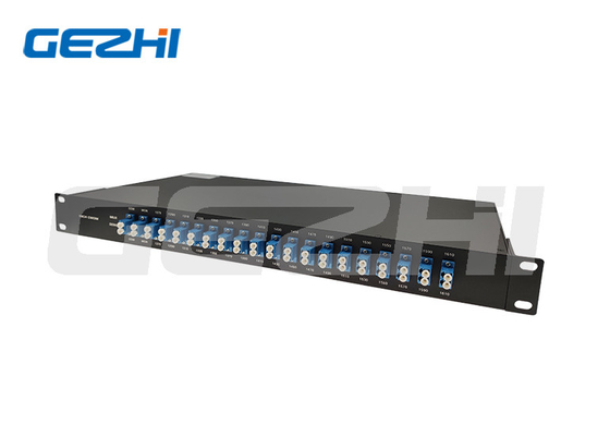 Modulo 1270 di 18CH CWDM Mux Demux - multiplexor di 1610nm LC/UPC 20nm