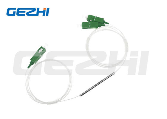 Accoppiatore FBT FTTH 1X2 con Bassa Perdita di Inserzione, Alta Stabilità e Connettore SC/APC per Reti Ottiche