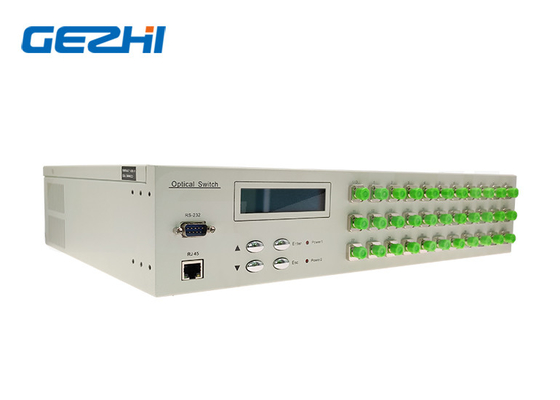 1x32 MEMS switch ottico con basso IL e rapida commutazione Rackmount switch ottici