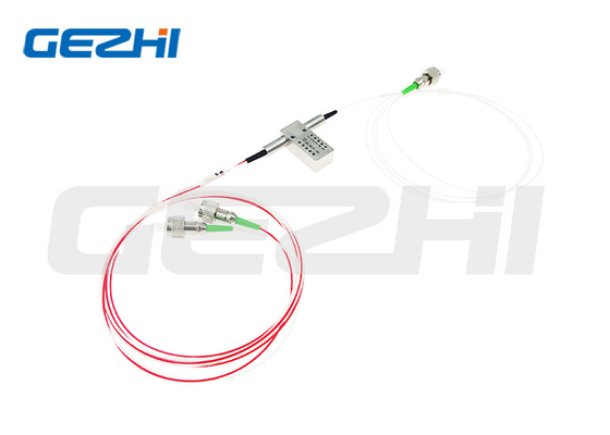 1650nm 3 Port Fibra Ottica Switch Industrial Lc / Upc connettore