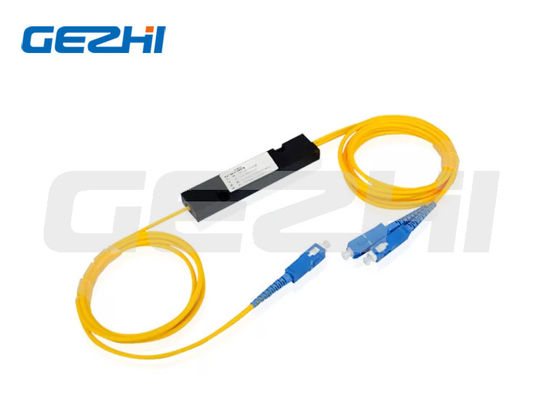 Splitter in Fibra Ottica 1x2 SC/UPC Monomodale per Sistemi CATV e FTTX