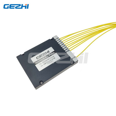 Multiplessatore di divisione di lunghezza d'onda DWDM Mux Demux con isolamento di 30 dB, perdita di inserimento di 7,0 dB e connettori LC SC FC ST