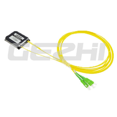 Dispositivo Mux Demux DWDM per banda C e banda L con bassa perdita di inserzione ≤7.0dB e ampio intervallo di temperatura operativa -40℃~+85℃