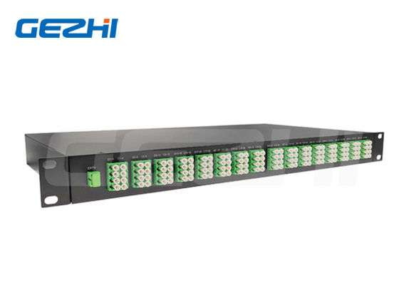 FTTH Alta affidabilità stabilità 1x16 CATV Overlay Multiplexers con rack-mount