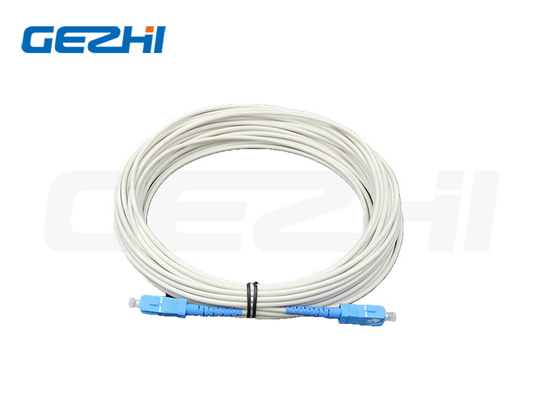 SC APC Single Mode Simplex Fibra Ottica Armatura Patchcord