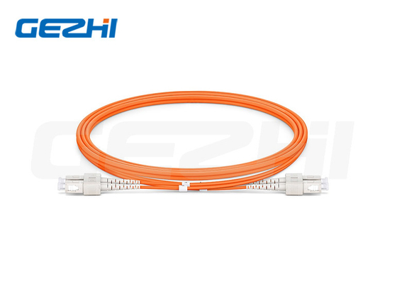 SC UPC a SC UPC Duplex OM1 Multimode Patch Cord per reti CATV