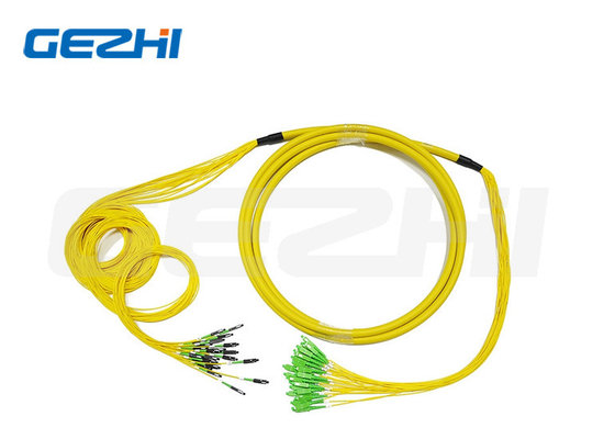 24 cavi Fibra G657A1 Pre-terminato MU To LC Corde di patch ottico per FTTX